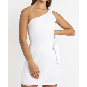 Showpo Keeping it Together dress White